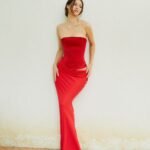 Clara Maxi Dress - Red