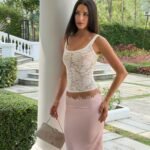 Emilia Midi Skirt Pink
