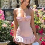 Iris Mini Skirt - Pink