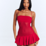 Oriella Mini Dress Red